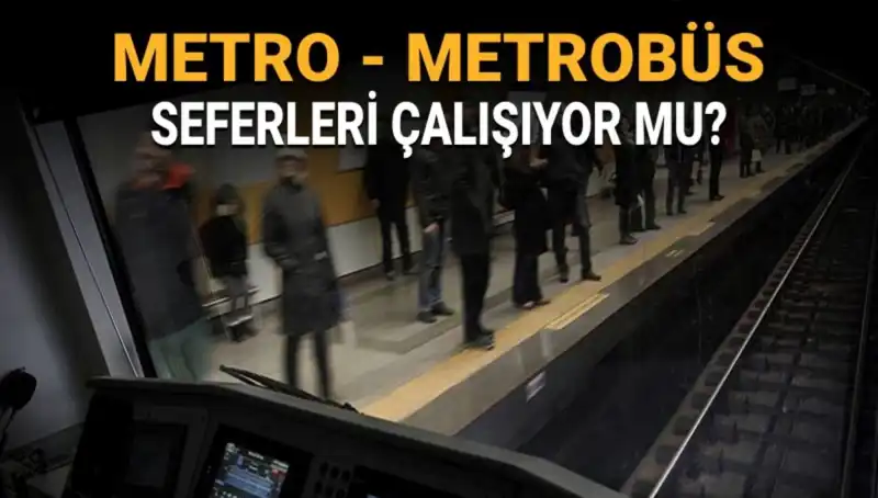İstanbul'da Bugün Ulaşım Durumu: Metrobüs ve Metro Çalışıyor Mu?