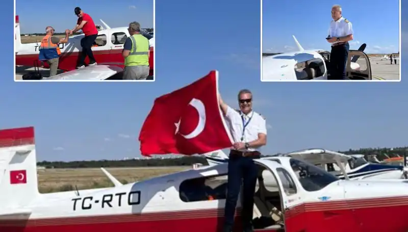 Düşen Uçağın Pilotundan Şok Mesaj: Hayallerinin Ortasında!