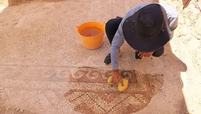 Mardin'de 1500 Yıllık İnanılmaz Mozaik Keşfi: Tarihin Derinliklerine Yolculuk