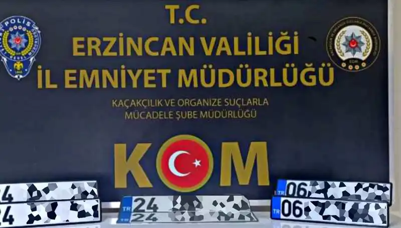Erzincan'da "APP Plaka" Operasyonu: Suçlulara Geçit Yok!