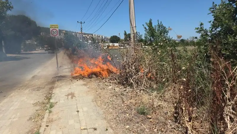 Bursa’da Otluk Alanda Çıkan Yangın, Tarım Arazilerini Tehdit Ediyor!