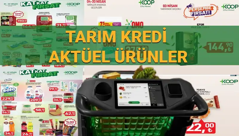 Tarım Kredi Marketleri'nden Nisan Ayına Özel İndirimler!
