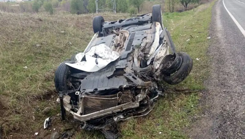 Yola Fırlayan Domuzun Neden Olduğu Kazada Bir Kişi Hayatını Kaybetti