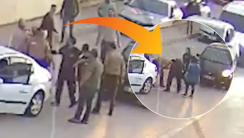Zorlu Trafik Anında Bir Anneye Yardım Eli Uzandı