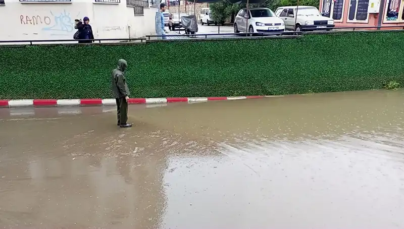 Aydın'da Şiddetli Yağışlar Hayatı Olumsuz Etkiledi: Alt Geçitler Sular Altında Kaldı