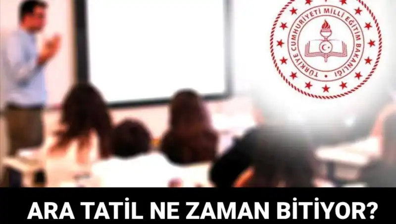 Ara Tatil Ne Zaman Bitiyor? MEB'in 2023 Tatil Takvimi Açıklandı