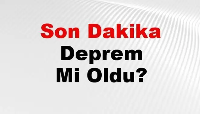 Hatay'da Son Dakika Deprem Gelişmesi: Detaylar ve Bilgiler