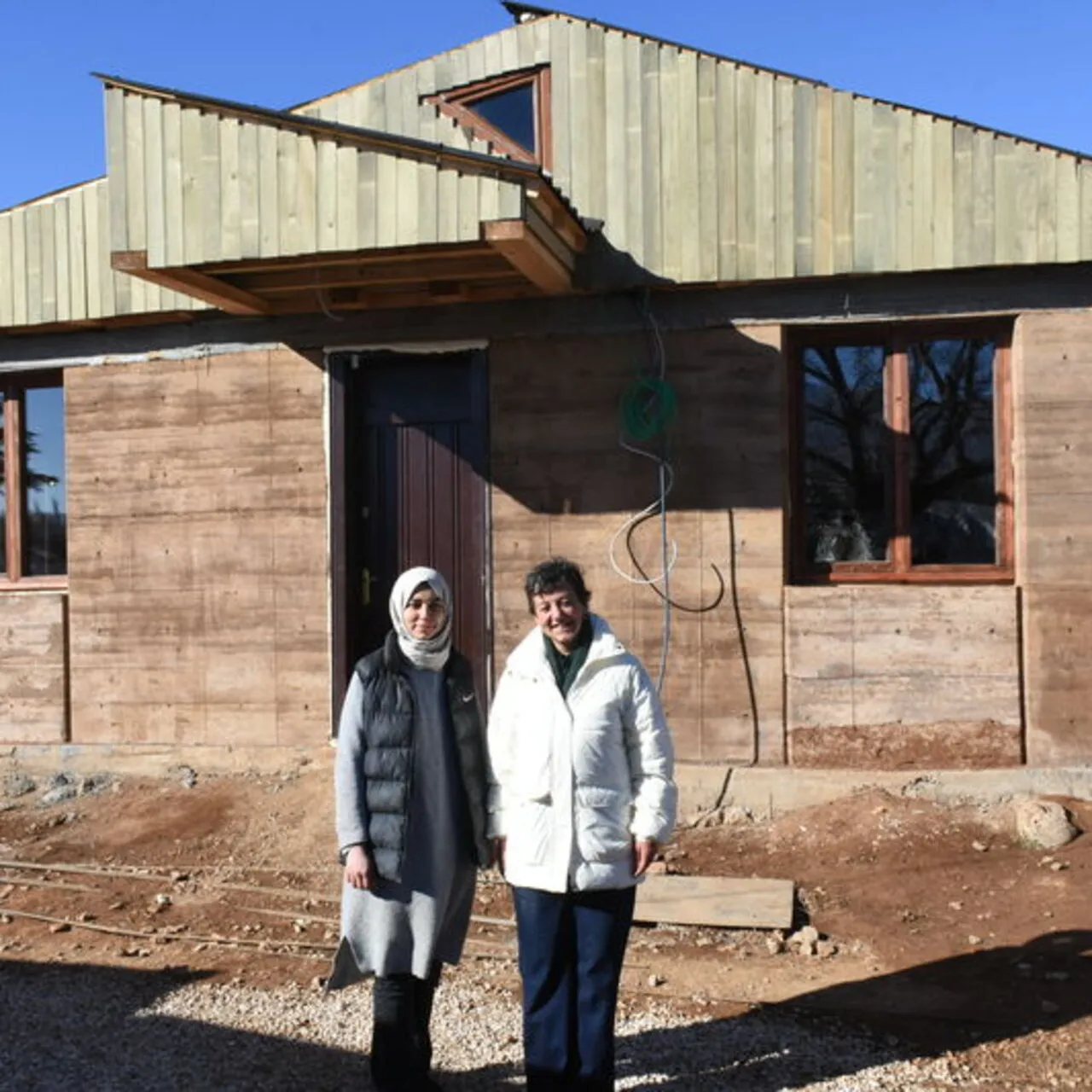 Malatya'da Depreme Dayanıklı Kerpiç Evler İnşa Edildi