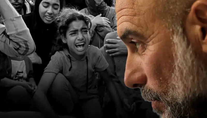 Pep Guardiola'dan Gazze Tüm Dünya'yı Sarsan Açıklama