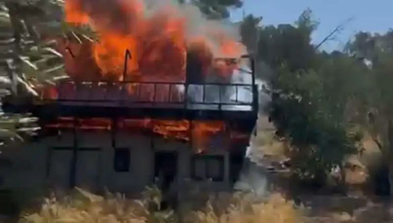 Bodrum'da Yangın Alarmı: Ekipler Hızla Hareket Geçti