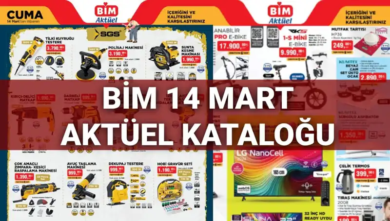 BİM’de 14 Mart Cuma Alışverişi İçin Kaçırılmayacak Fırsatlar!