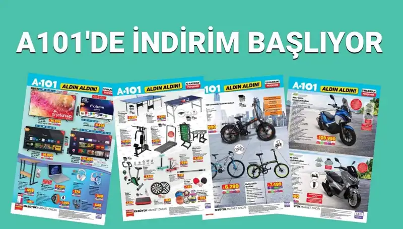A101 12 Haziran Aktüel Kataloğu: Beyaz Eşya ve Elektronik Ürünlerde Kaçırılmayacak Fırsatlar