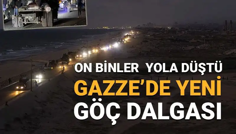 Gazze’de Yeni Göç Dalgası: Nedenleri ve Etkileri Derinleşiyor