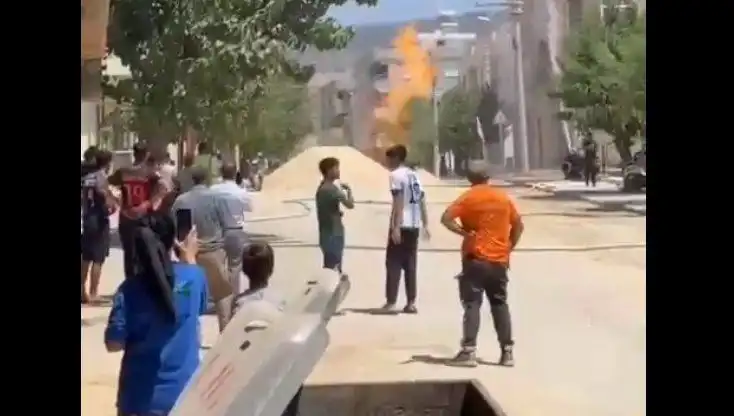Kilis'te Doğalgaz Borusu Patladı: Panic ve Kurtarma Çalışmaları Başladı